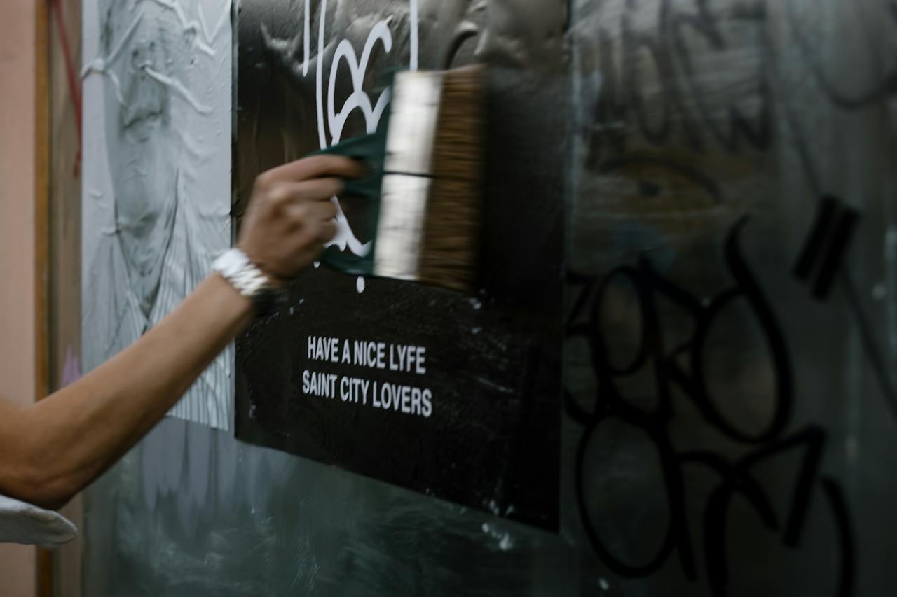 How to wheatpaste: A field guide to making your posters stick